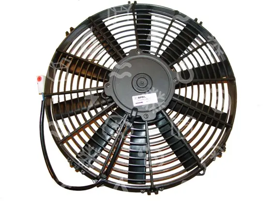ventilátor univerzální tlačný průměr 350 mm - 10 lopatek, 12 V, VA